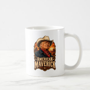 Caneca De Café Café Western Cowboy Maverick Americano