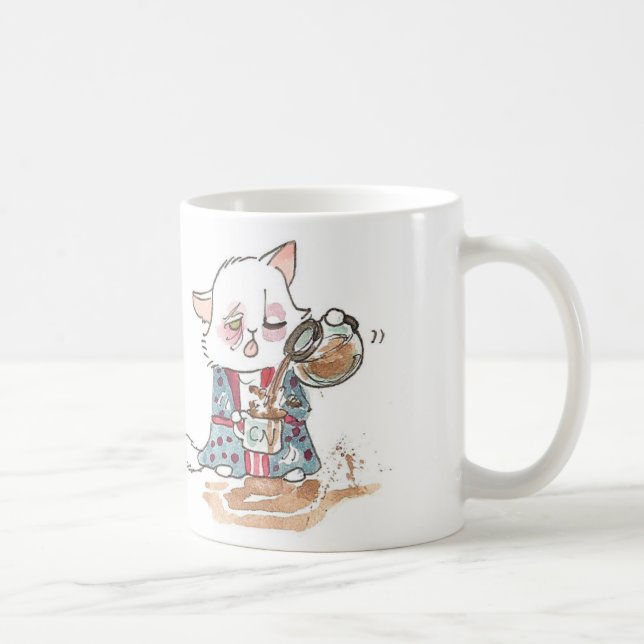 Caneca De Café Café Zombie (Direita)