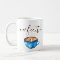 Caneca de Café Cafecito Café Cubano Expresso Aquar