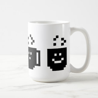 Caneca De Café Cafeína da necessidade dos pixéis demasiado