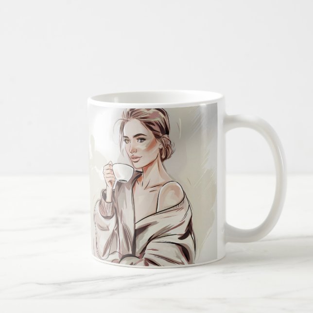 Caneca De Café Cafeína e Bondade Café Lover Mug (Direita)
