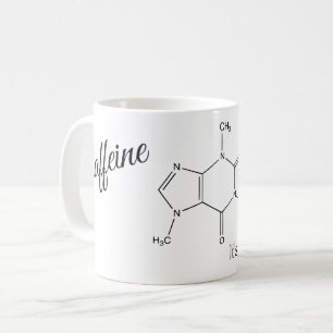 Caneca De Café Cafeína - É o que há para o café da manhã - M