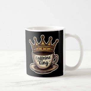 Caneca De Café Cafeine King - Coroa De Café