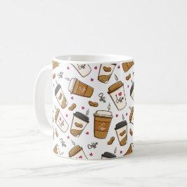 Caneca De Café Cafés, Feijões, Fachos De Café, Lover De Café, Cor