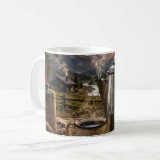 Caneca De Café Cafeteira de percolação Mountain Morning – Cabana 