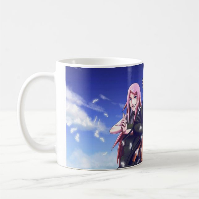 Caneca De Café cafeteira impressão de anime (Esquerda)