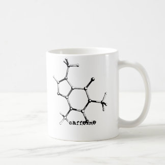 Caneca De Café caffein_molecule do bw, cafeína, cafeína