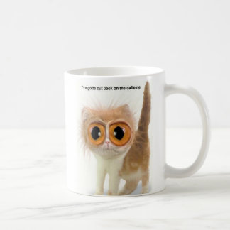 Caneca De Café Caffeine Cat