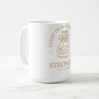 Caneca De Café Caffeine Fuels Every Heartbeat