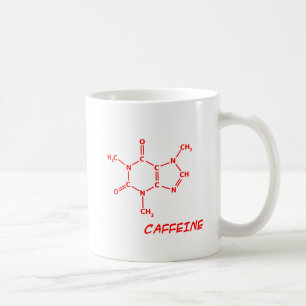 Caneca De Café Caffeine Molecule Mug