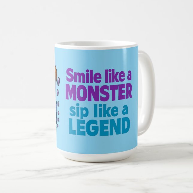 Caneca De Café Caffeine Monster (Frente Esquerda)