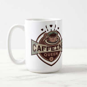 Caneca De Café Caffeine Queen Mug & Cup