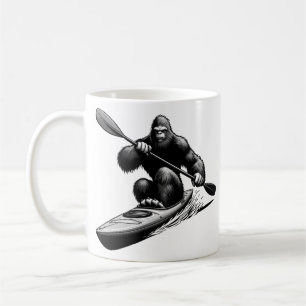 Caneca De Café Caiaque Pé Grande