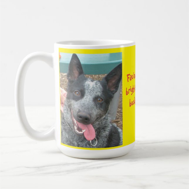 Caneca De Café Cãibra de galinha azul (Esquerda)