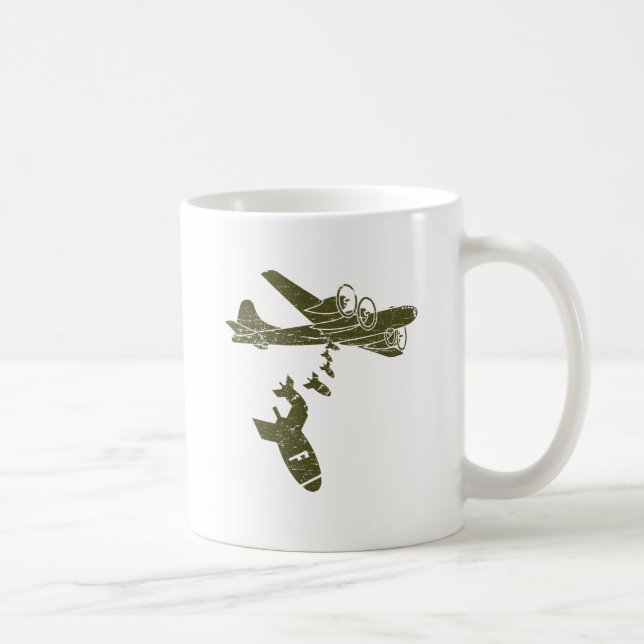 Caneca De Café Caindo Bombas F (Direita)