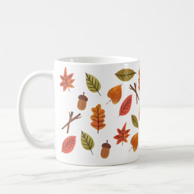 Caneca De Café Cair Deixa Cozy Autumn Coffee Mug (Esquerda)