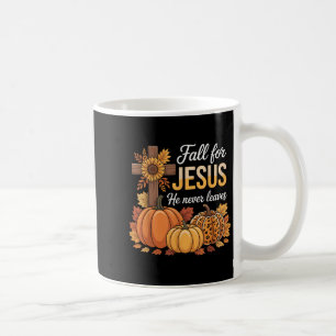 Caneca De Café Cair Por Jesus Ele Nunca Deixou O Prêmio de Graças