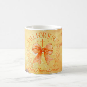 CANECA DE CAFÉ CAIR POR JESUS QUE NUNCA MORA