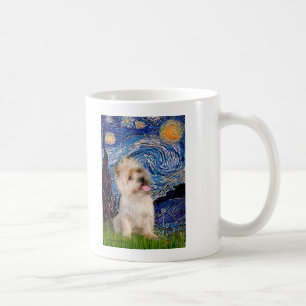 Caneca De Café Cairn Terrier 9 - Noite Estrelada