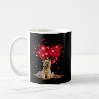 Caneca De Café Cairn Terrier Dog Lover Heart Shape Terrier