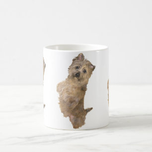 Caneca De Café Cairn Terrier em Pé