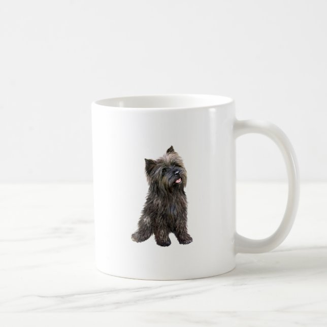 Caneca De Café Cairn Terrier - listrado (Direita)