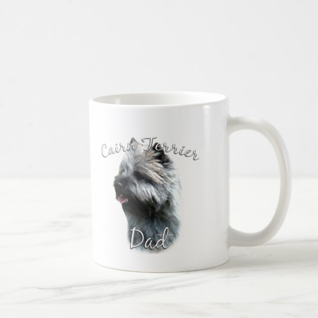 Caneca De Café Cairn Terrier Pai 2 (Direita)