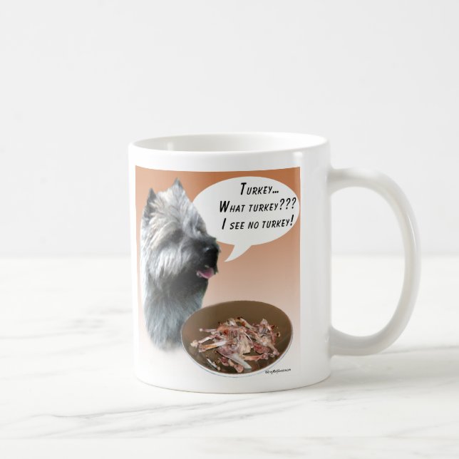Caneca De Café Cairn Terrier Turquia (Direita)