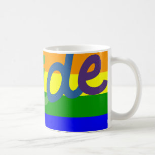 Caneca De Café caixa cartão de visita do orgulho do pavilhão arco