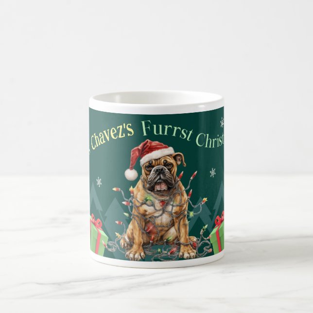 Caneca De Café Caixa de Natal Mais Personalizável (Centro)