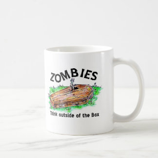 Caneca De Café Caixa do zombi