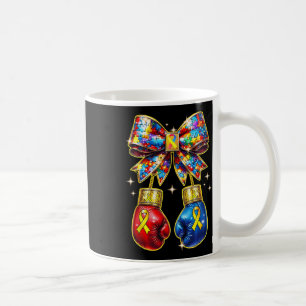 Caneca De Café Caixa e Arco de coquete de Quebra-cabeça de consci