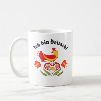 Caneca De Café Caixa Ich Deitsch Coffee Mug