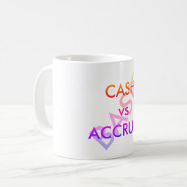 Caneca De Café "CAIXA vs ACCRUAL"