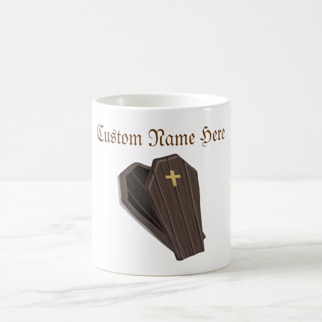 Caneca De Café Caixão (Centro)