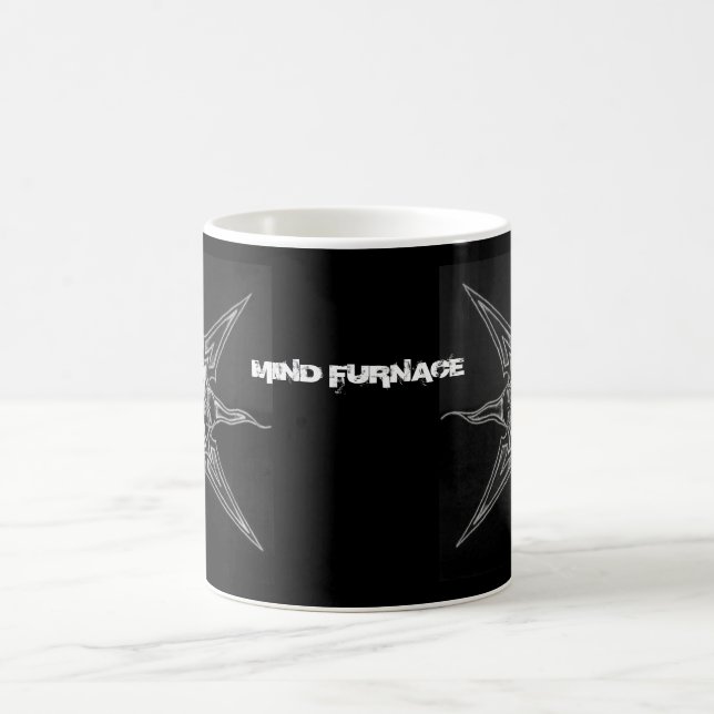 Caneca De Café Caixão da cafeína da fornalha da mente (Centro)