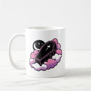 Caneca De Café Caixão pastel