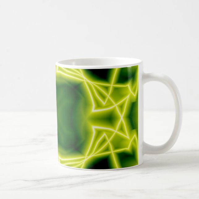 Caneca De Café Caixas verdes (Direita)