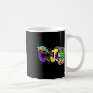 Caneca De Café Cajun Para O Núcleo Mardi Mardi Gras Louisiana Car