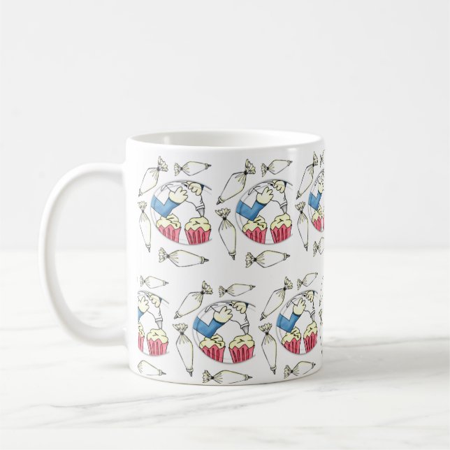 Caneca De Café Cake Decorator Mug (Esquerda)