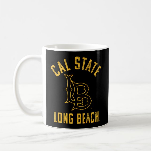 Caneca De Café Cal State Long Beach Csulb Large (Esquerda)