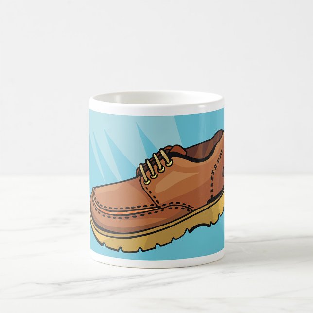 Caneca De Café Calçado de Calçado castanho (Criador carregado)