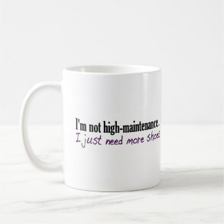 Caneca De Café Calçados da manutenção alta