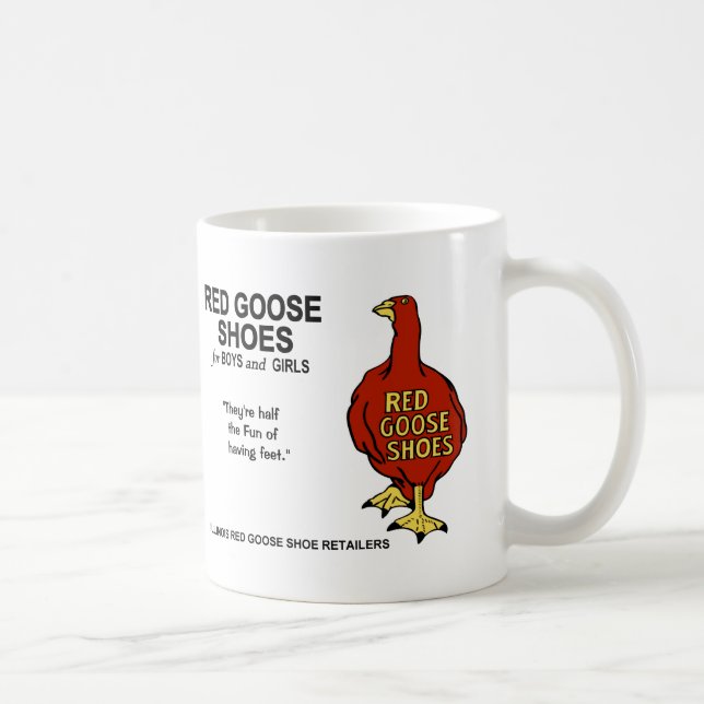 Caneca De Café Calçados de Red Goose em Illinois (Direita)