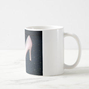Caneca De Café Calçados rosa de alto som