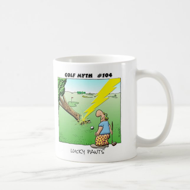 Caneca De Café Calças afortunadas (Direita)