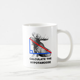 Caneca De Café Calcule a Hypotamoose Engraçada Mug