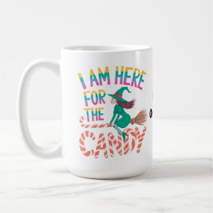 Caneca De Café Caldeirão de Outono de Poção Enfeitiçada da Bruxa