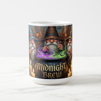 Caneca De Café Caldeirão de Poção da Meia-Noite dos Gnomos Feitic