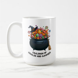 Caneca De Café Caldeirão de Risos e Gummies